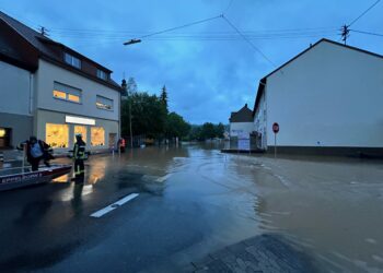 Finsterwalder Kameraden unterstützten nach Überschwemmung im Saarland