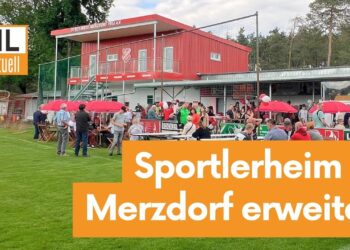 Neuer Anbau für Sportlerheim in Merzdorf feierlich eingeweiht