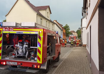 Defekte Heizungsanlage löst Feuerwehreinsatz in Ruhland aus