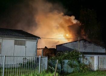 Brand in Guben, Blaulichtreport Lausitz