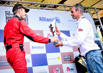 BOSS GP am Nürburgring: Schipkauer Rennfahrer sichert sich Platz drei