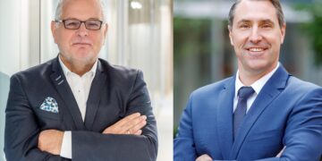 Links Peter Doell, bisher Geschäftsführer der EGC, rechts Tim Berndt, nun alleiniger Geschäftsführer; Fotos: Thomas Goethe und privat