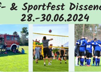 Vorfreude auf Dorf- und Sportfest 2024 beim SV Dissenchen 04