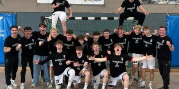 B-Jugend des LHC Cottbus steigt in die Jugendbundesliga auf; Foto: LHC Cottbus