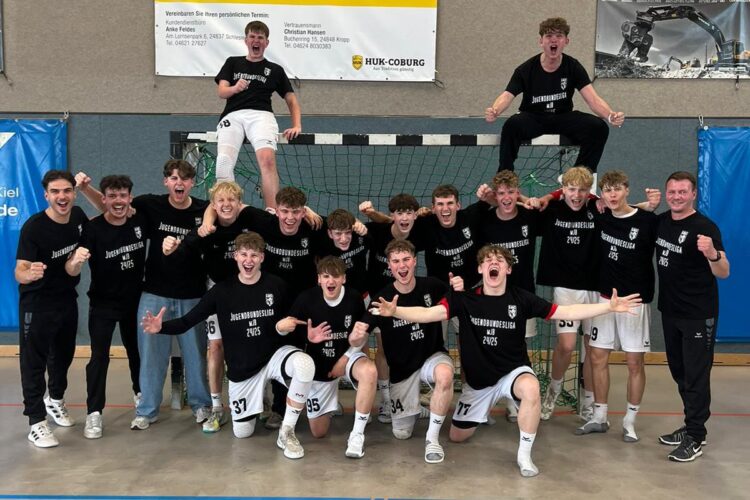 B-Jugend des LHC Cottbus steigt in die Jugendbundesliga auf; Foto: LHC Cottbus