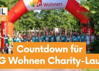 Countdown für eG Wohnen Charity-Lauf in Cottbus. Jetzt anmelden