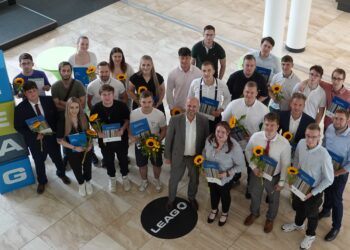 Sommerauslerner der LEAG ins Berufsleben verabschiedet