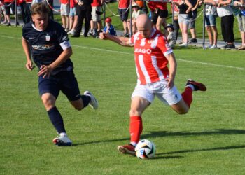 Maximilian Krauß im Testspiel des FC Energie Cottbus gegen den FSV Zwickau