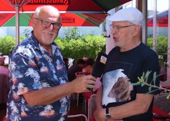 Ehrenamtlicher FCE-Einsatz: Rainer Lorenz als Schiedsrichterbetreuer