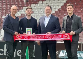 Neuer Namensgeber für Familienblock im Stadion des FC Energie Cottbus