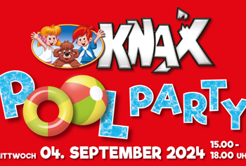 KNAX-Poolparty in Guben: Spaß und Wasser-Action für Kinder am Mittwoch