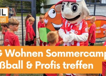 Fußballspaß in Cottbus: Erfolgreiches eG Wohnen Feriencamp mit dem FCE