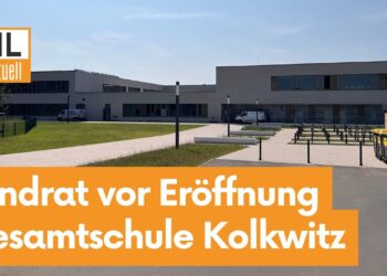 Gesamtschule Kolkwitz vor Eröffnung. 47,9 Mio.-Euro-Projekt für SPN