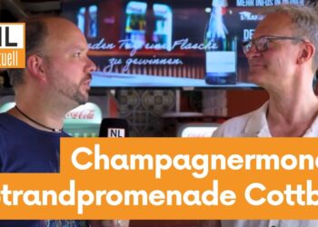 Prickelndes Saisonfinale: Champagnermonat in Strandpromenade Cottbus