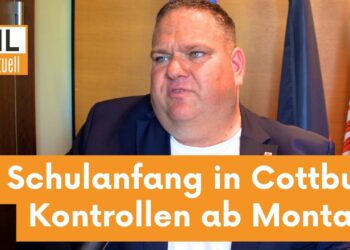 Schulstart für 823 Erstklässler in Cottbus: Kontrollen & Schülerlotsen