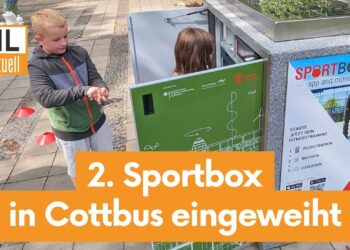Zweite Sportbox für Cottbus im Puschkinpark offiziell eingeweiht