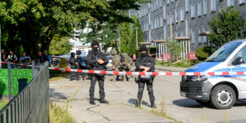 SEK Einsatz in Hoyerswerda; Foto: Blaulichtreport Lausitz