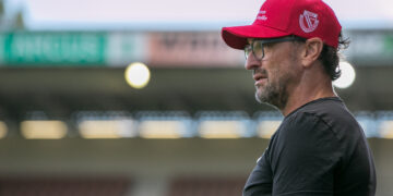 Cottbus, Deutschland 28. September 2024:
3. Liga - 2024/2025 - FC Energie Cottbus vs. 1. FC Saarbrücken  Im Bild:  ///  DFB regulations prohibit any use of photographs as image sequences and/or quasi-video. ///