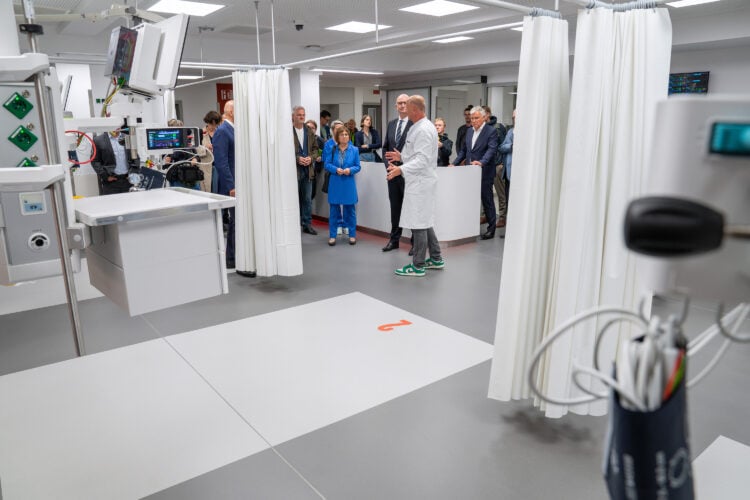 Innenansicht der neuen Notaufnahme in Cottbus. (Bild: M. Ender / MUL – CT)