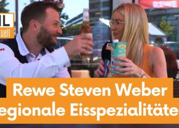 Erfrischung im Spätsommer: Regionales Eis im Rewe Steven Weber genießen