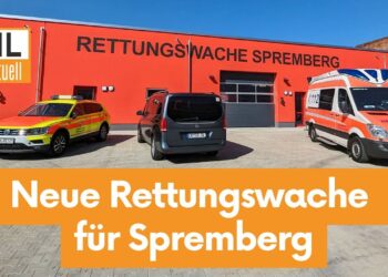 Neue Rettungswache in Spremberg offiziell eingeweiht