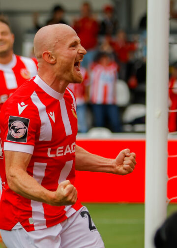 Maximilian Krauß erzielte beim 0:3 Sieg des FC Energie Cottbus beim SC Verl zwei Tore; Foto: Steve Seiffert