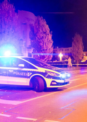 Polizeieinsatz in Cottbuser Innenstadt; Sprengstoffähnliche Gegenstände gefunden; Foto: Blaulichtreport Lausitz