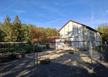 Vorplatz des Waldfriedhofs in Senftenberg wird neu gestaltet