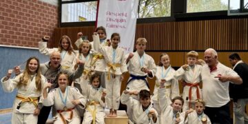 Die Judoka des Leistungszentrum ASAHI Spremberg erkämpfen insgesamt 12 Medaillen bei den 48. Internationalen Bodenseemeisterschaften (Bild: KSC ASAHI)