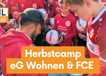 Kicken & träumen: eG Wohnen Feriencamp begeisterte den Fußballnachwuchs