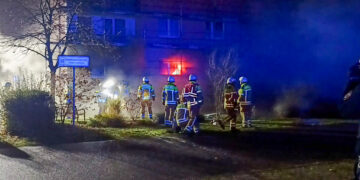 Wohnungsbrand in Cottbus; Foto: Blaulichtreport Lausitz