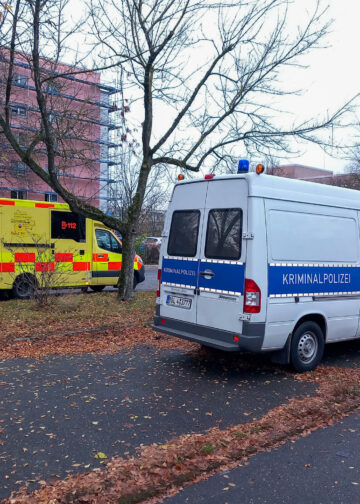 Wohnungsbrand in Cottbus; Foto: Blaulichtreport Lausitz