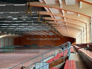 Niederlausitzhalle Senftenberg wird zur Ausstellung