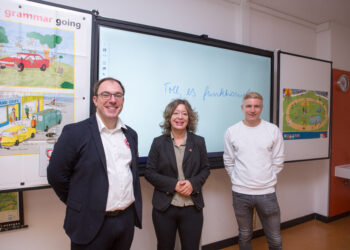 Sportschule Cottbus rüstet auf: Digitale Tafeln für zeitgemäßes Lernen