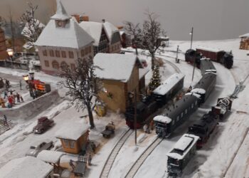 Modelleisenbahn-Ausstellung im Blechen-Carré an Adventswochenenden
