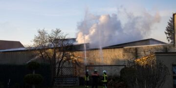 Brand in Calau