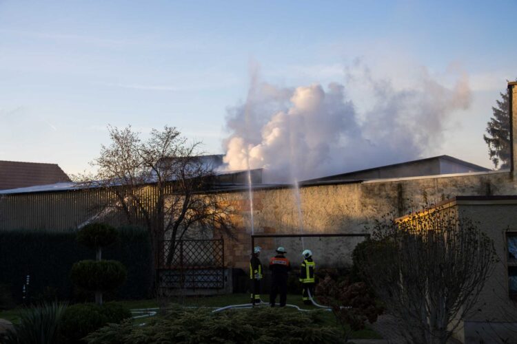 Brand in Calau