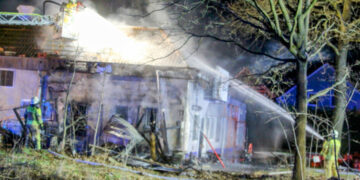 Brand in Cottbus Madlow; Blaulichtreport Lausitz
