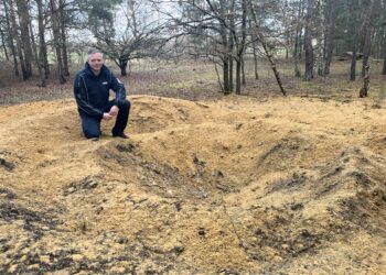 Weltkriegsgranate in Forst erfolgreich gesprengt