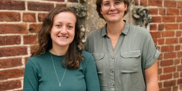 Svenja Brummund und Nicole Marien ©Stadt Lübben, B. Möbes