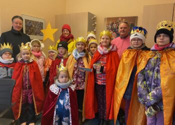 Sternsinger im Forster Rathaus empfangen