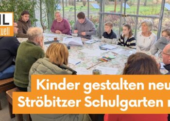 Neugestaltung geplant: Kinder prägen Zukunft vom Ströbitzer Schulgarten