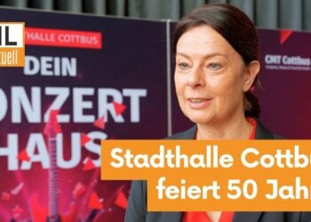 Stadthalle Cottbus feiert 50-jähriges Bestehen mit Festprogramm