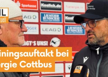 Trainingsauftakt bei Energie Cottbus: Wollitz & Engelhardt im Talk