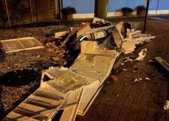 Snackautomat in Cottbus gesprengt. Knapp 20.000 Euro Sachschaden