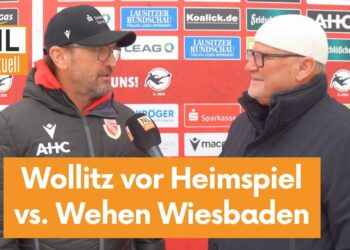 „Wollen unser Spiel machen“: Wollitz vor FCE-Heimspiel gegen Wiesbaden