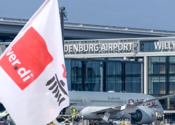 Verdi-Streik am BER: Am Montag keine regulären Flüge
