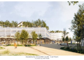 Bauvision vorgestellt: So könnte das Cottbuser Uniklinikum aussehen