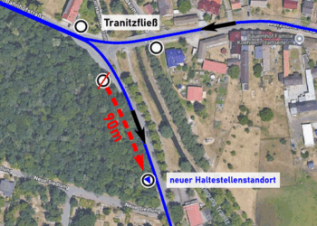 Hauptstraße in Heinersbrück zwei Tage dicht. Umleitungen im ÖPNV