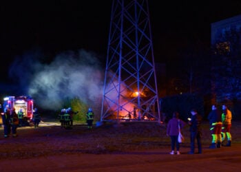 Brand in Forst; Foto: Blaulichtreport Lausitz